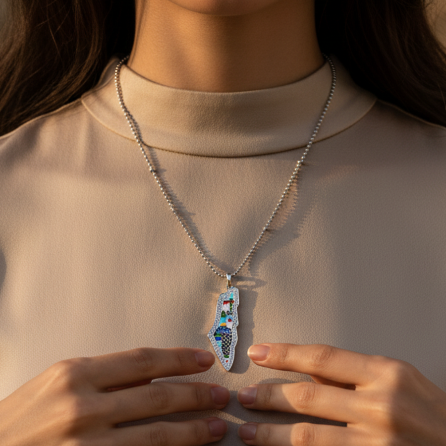 Qamar Palestine Heritage Necklace