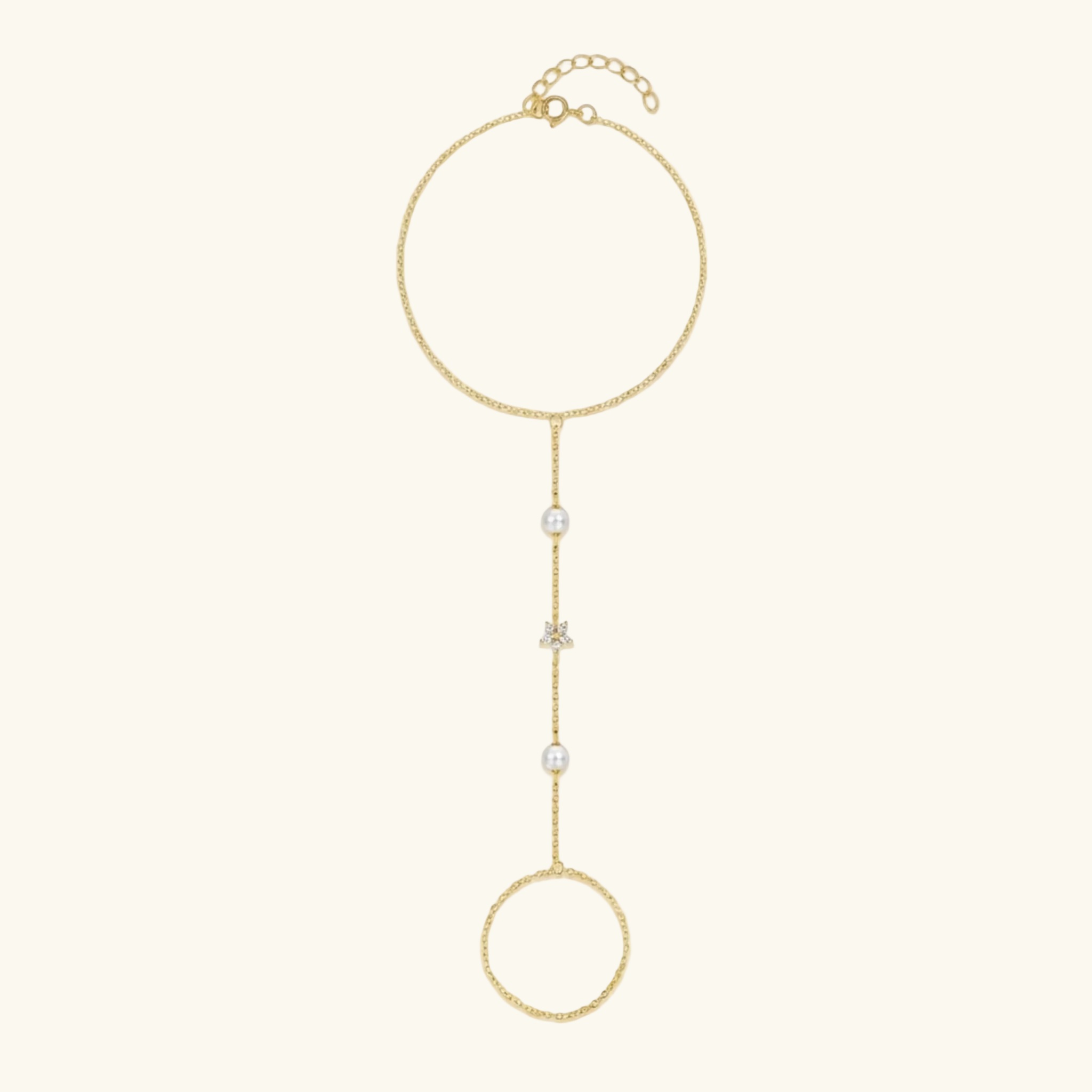 Luna Pearl Hand Chain