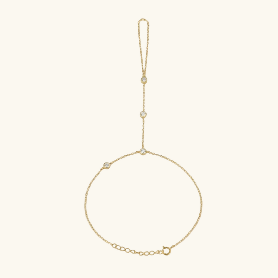 Serena Crystal Hand Chain