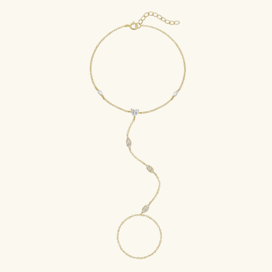 Selene Wave Hand Chain