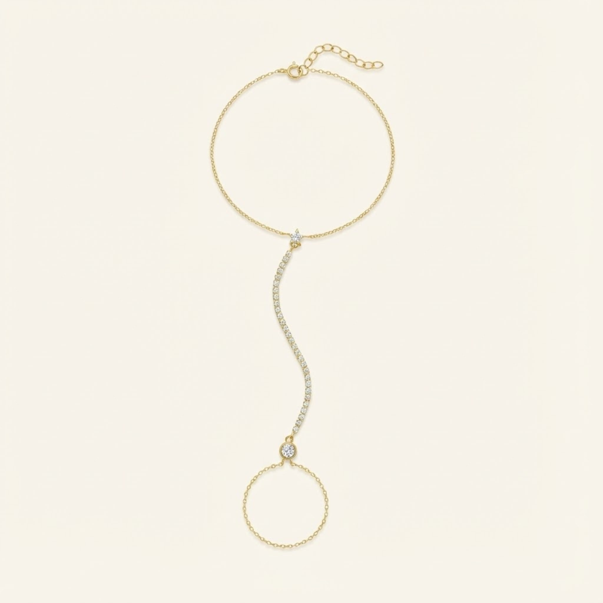 Alira Cascade Hand Chain