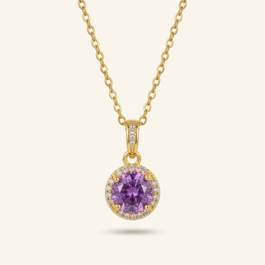 Shattered Gem Pendant Necklace