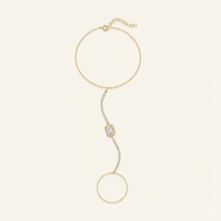 Emera Line Hand Chain