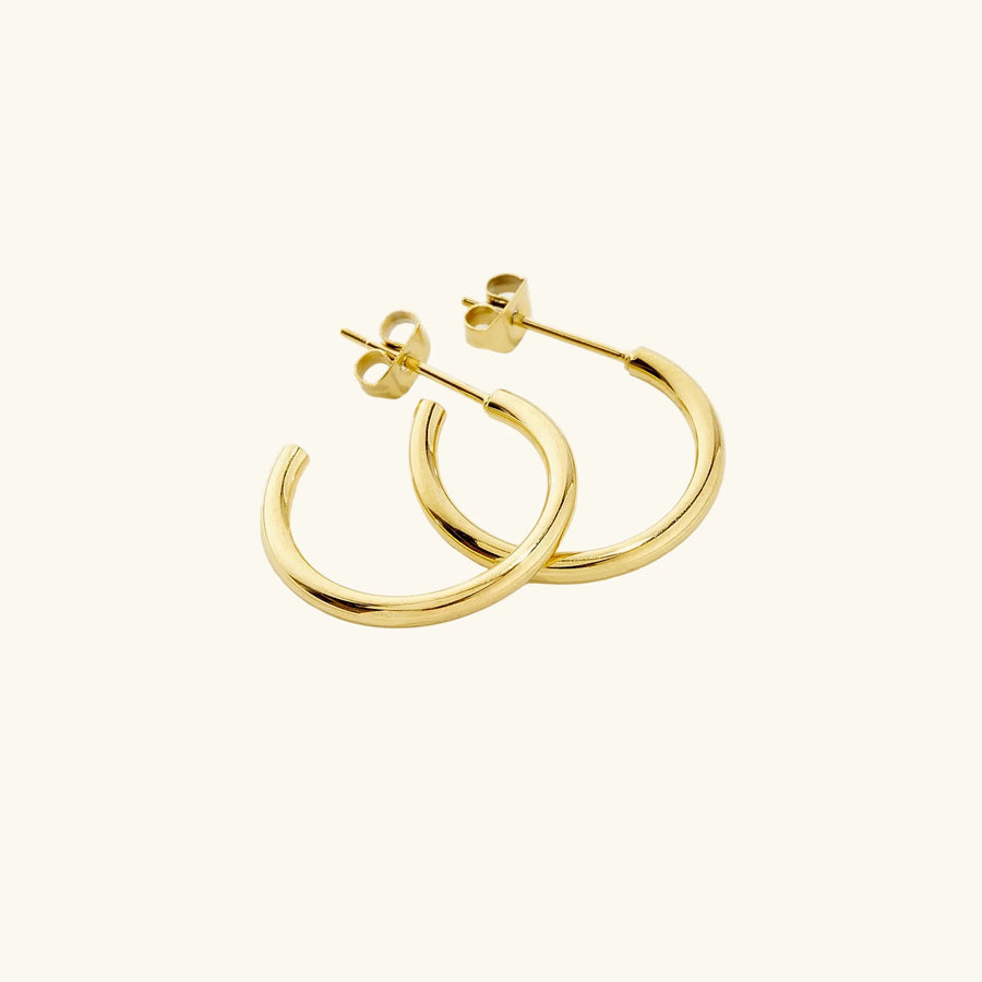 Qamar Zeenah Open Hoops | 18mm