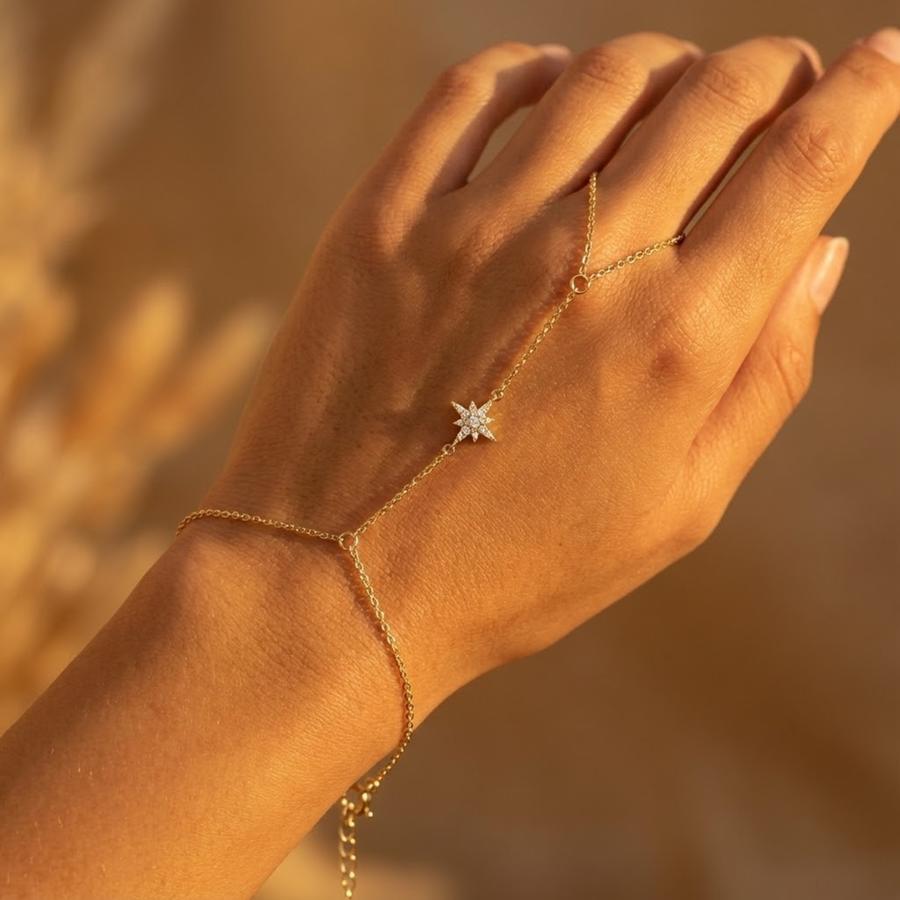 Stella Mark Hand Chain