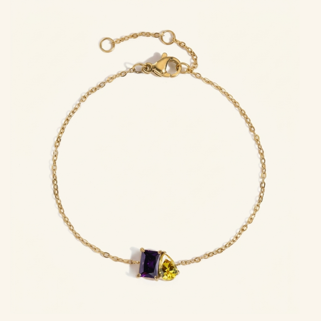 Twin Gem Bracelet