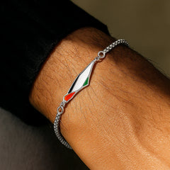 Qamar Men's Heart of the Nation Bracelet