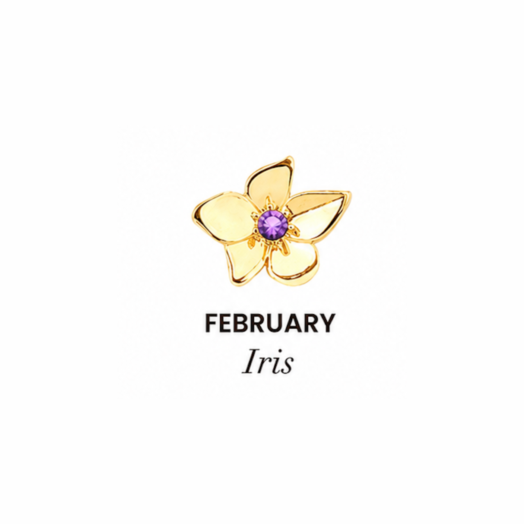 Bloom of Birth Charm Necklace