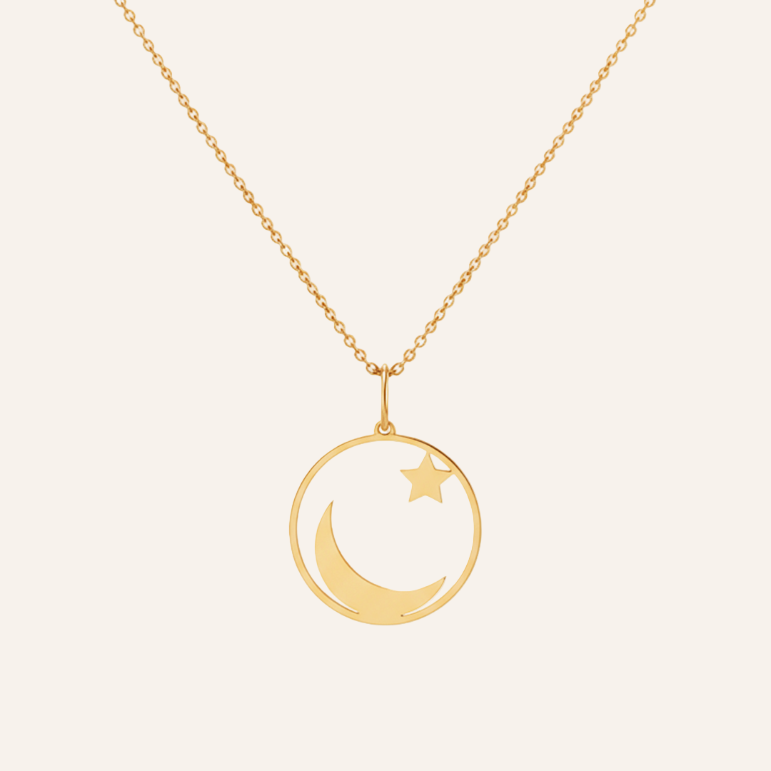 Qamar Luna Noor Necklace
