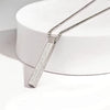 Ayatul Kursi Steel Bar Necklace