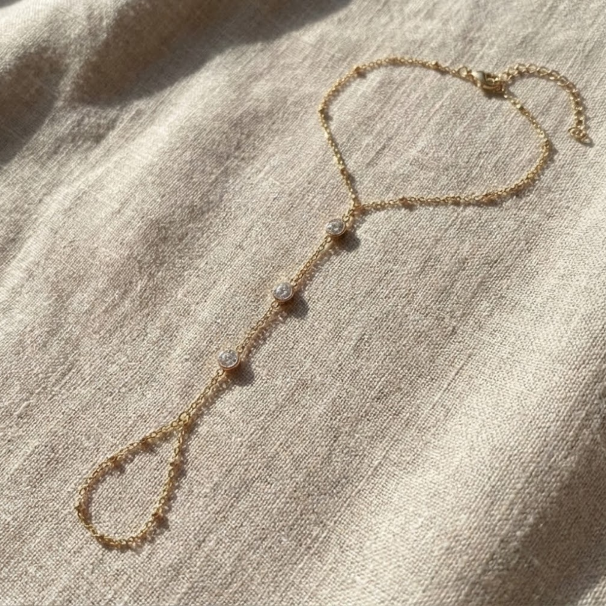 Aurora Gold Hand Chain
