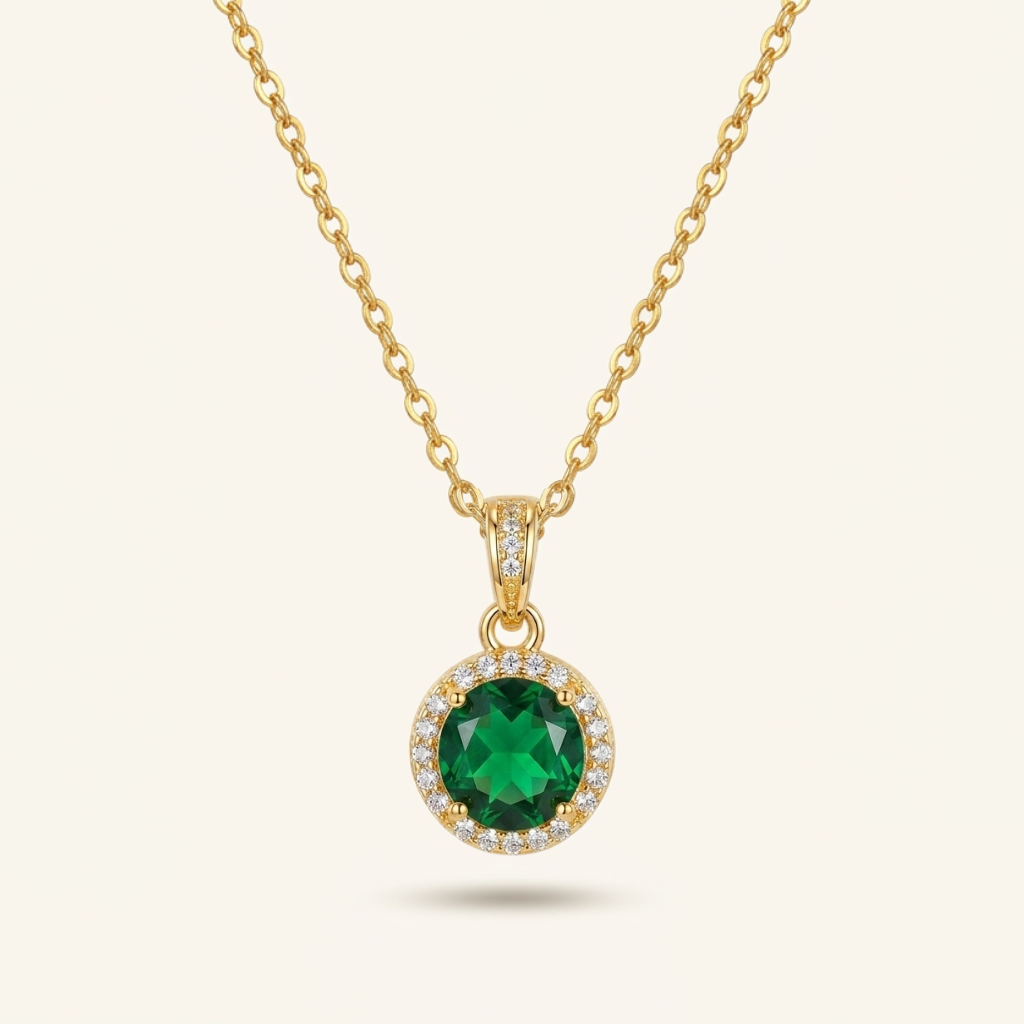 Shattered Gem Pendant Necklace