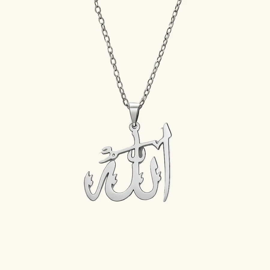 Qamar Celestial Allah Men's Necklace