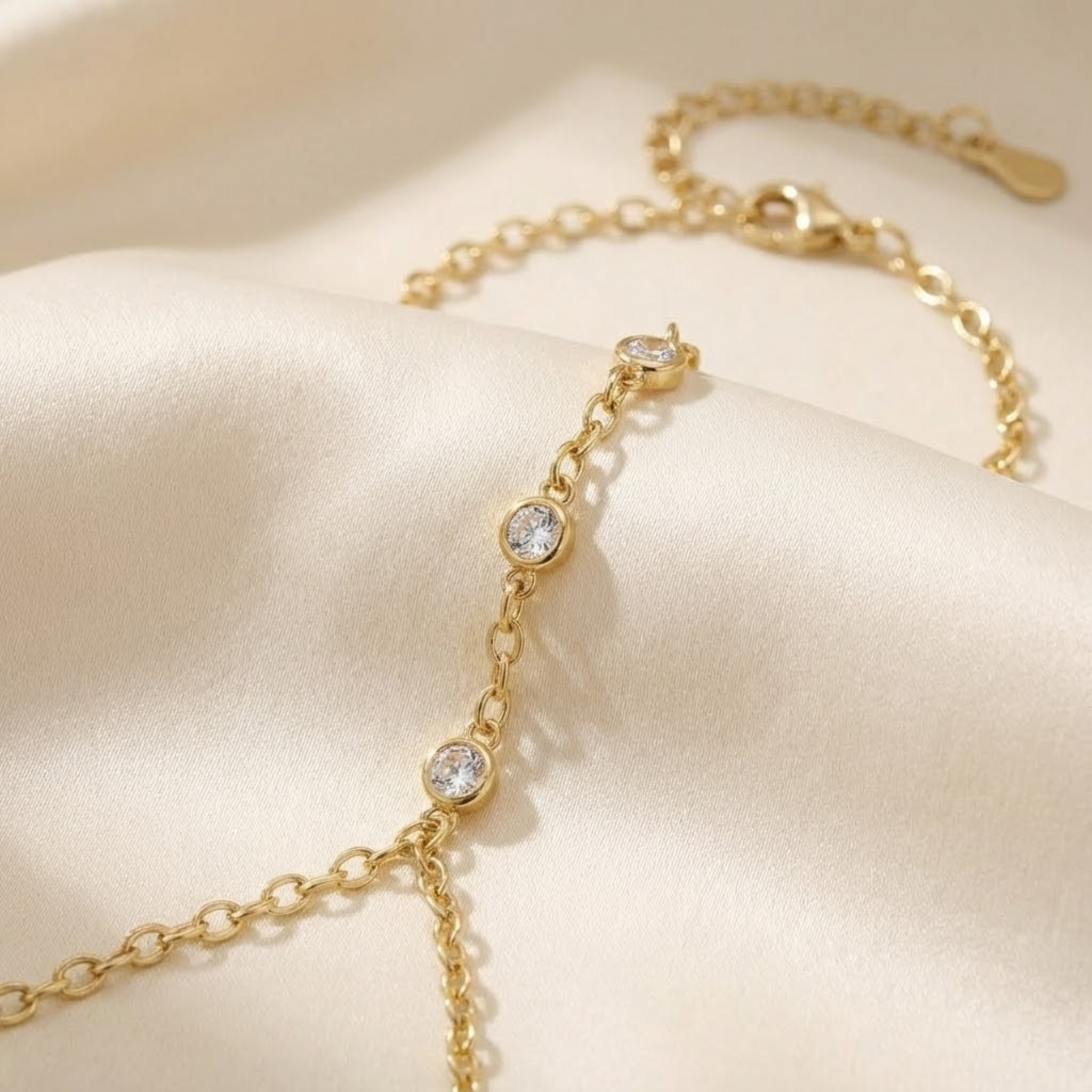 Aurora Gold Hand Chain