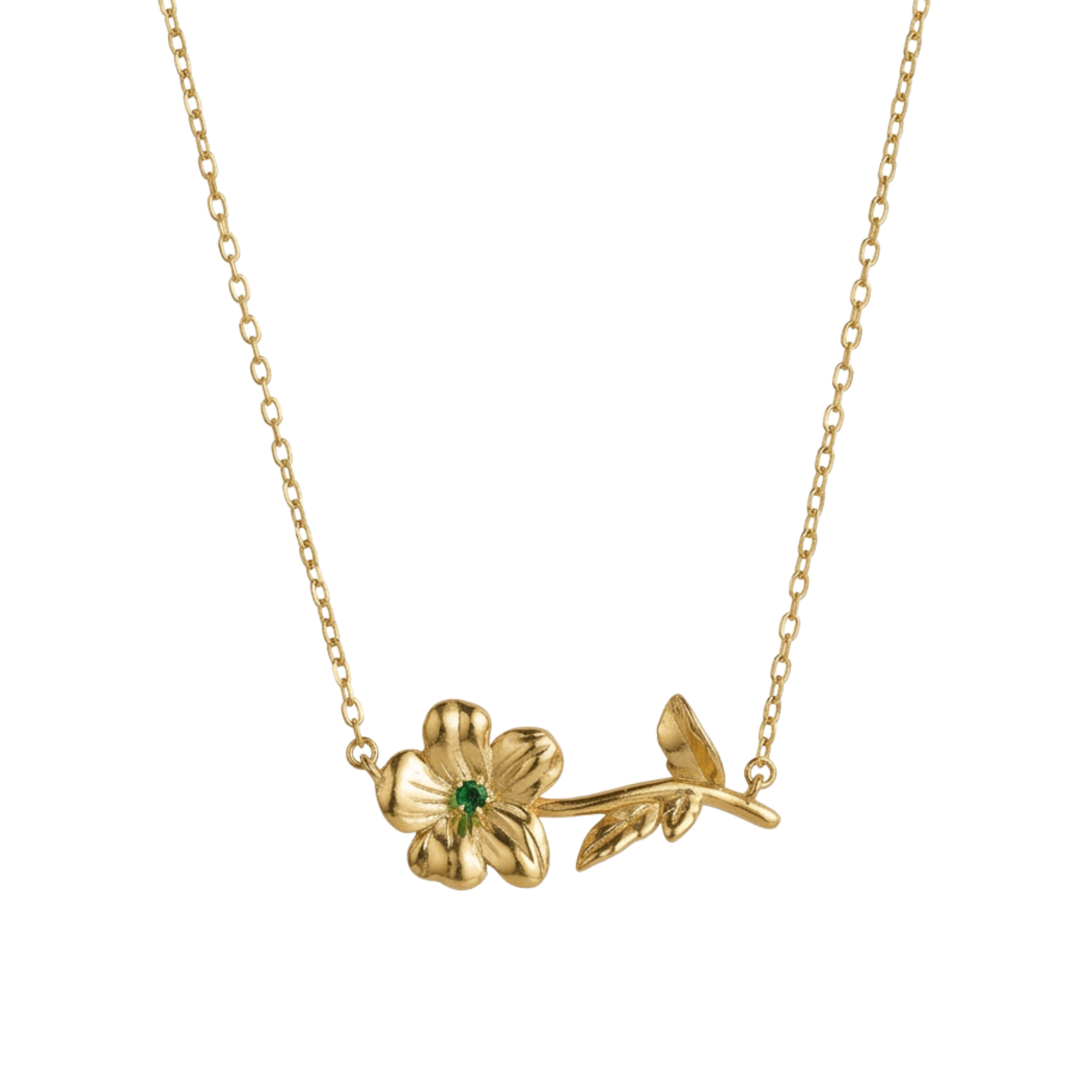Petite Bloom Birth Flower Necklace