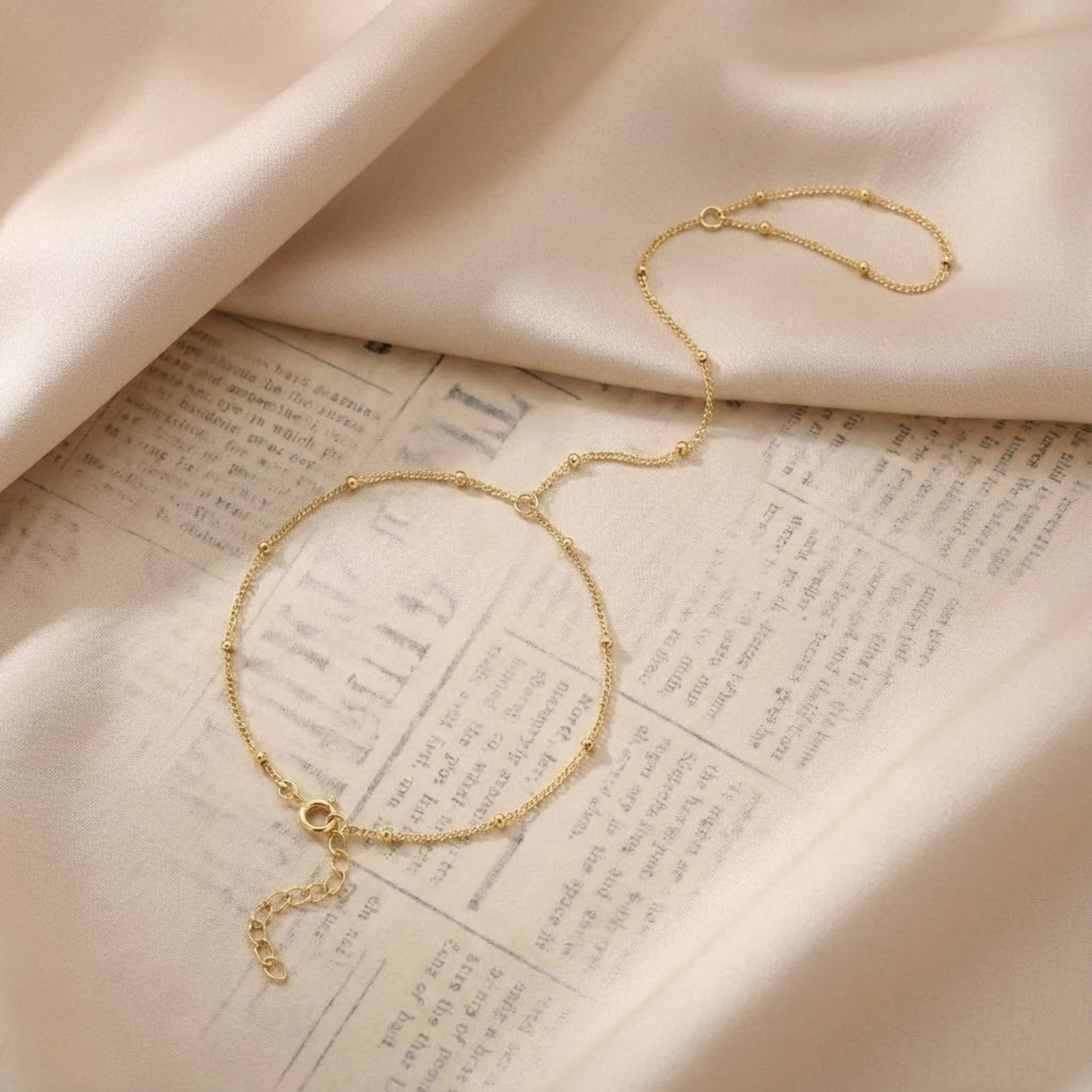 Liora Bead Hand Chain