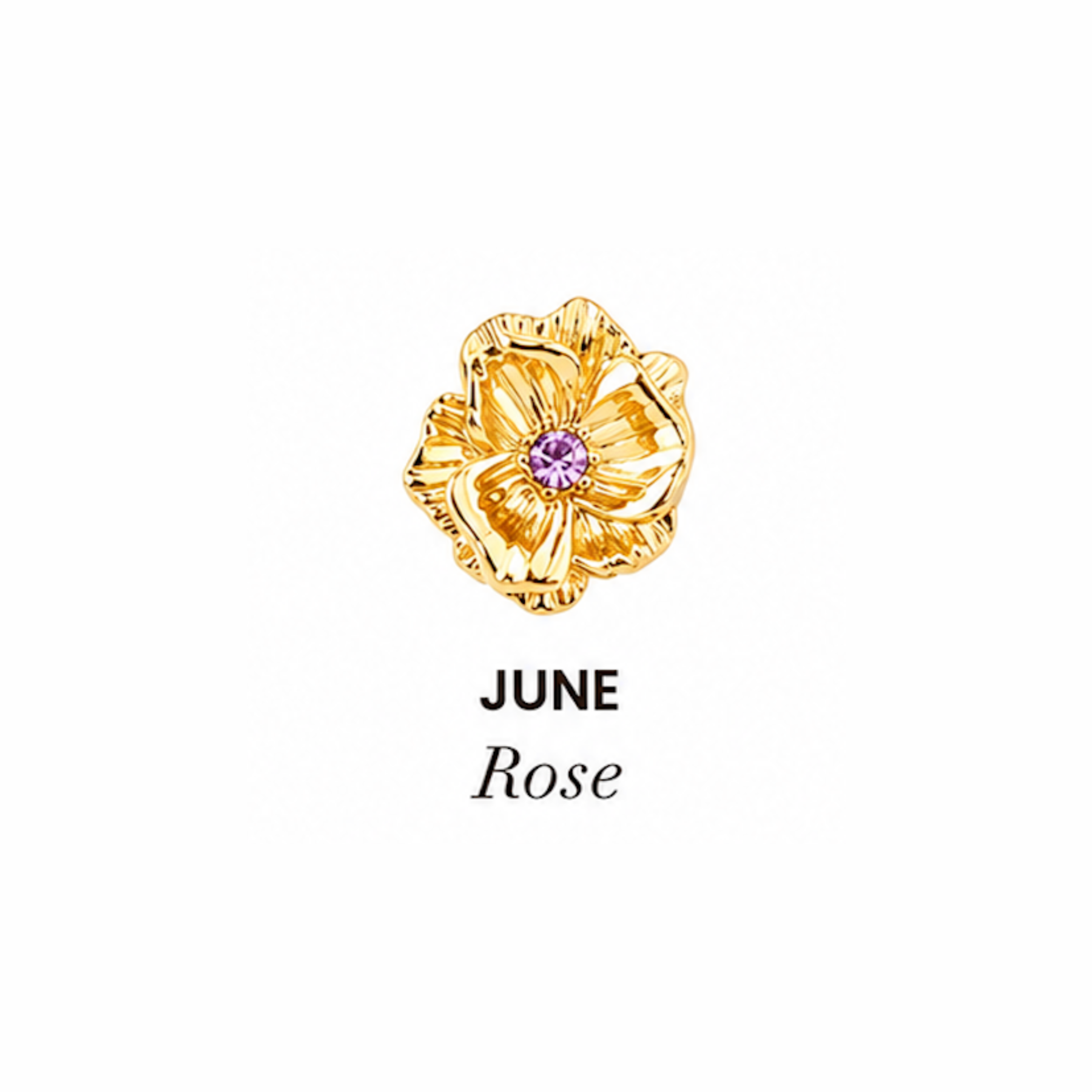 Bloom of Birth Charm Necklace
