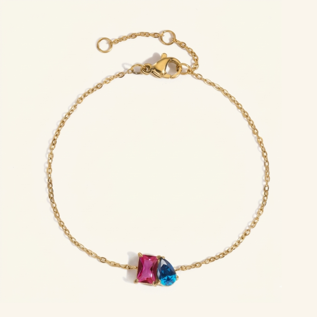 Twin Gem Bracelet