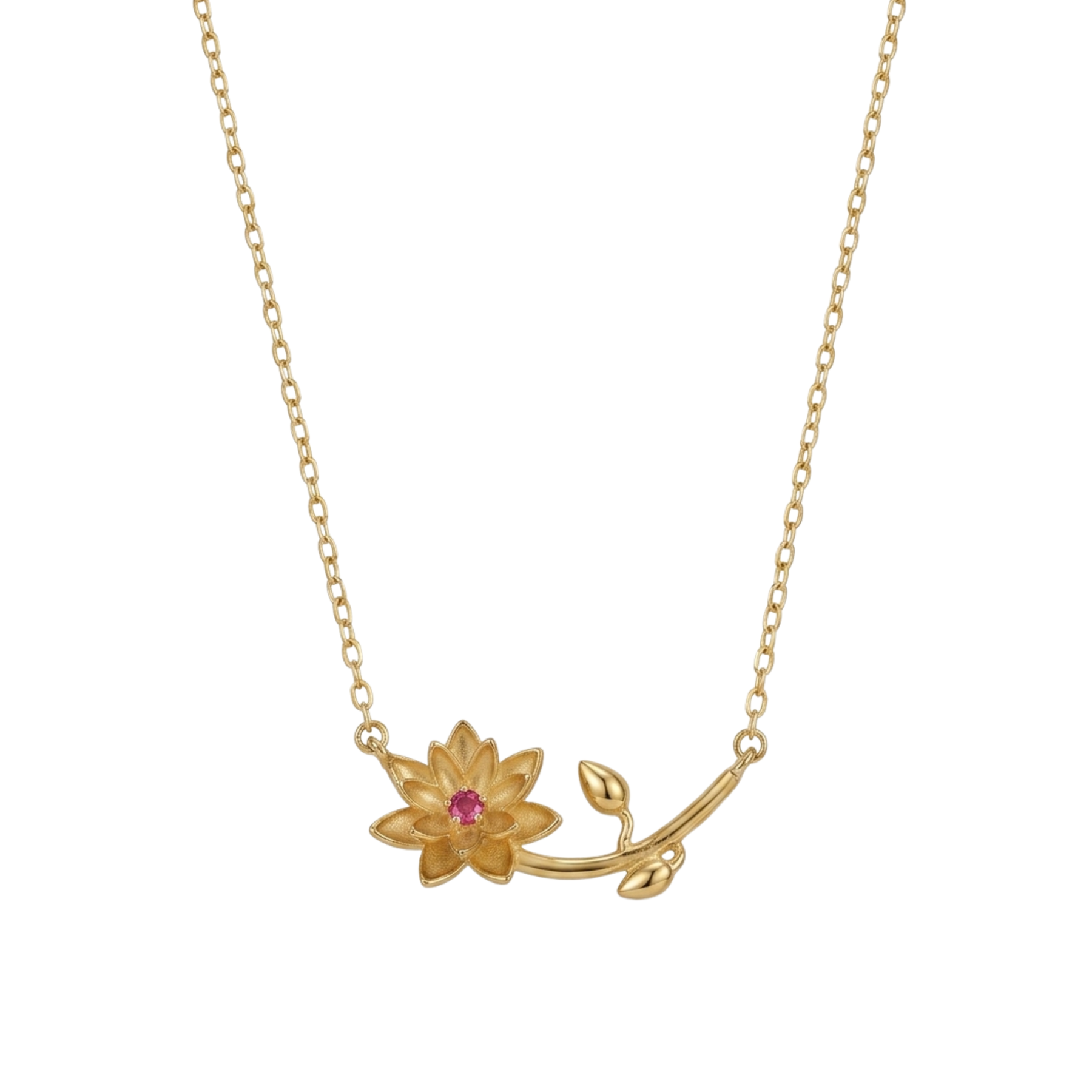 Petite Bloom Birth Flower Necklace