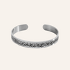 Qamar Faith Script Cuff Bracelet