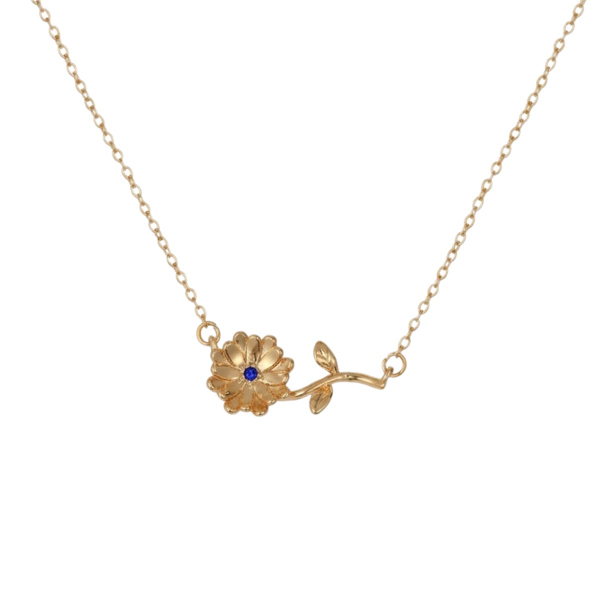 Petite Bloom Birth Flower Necklace