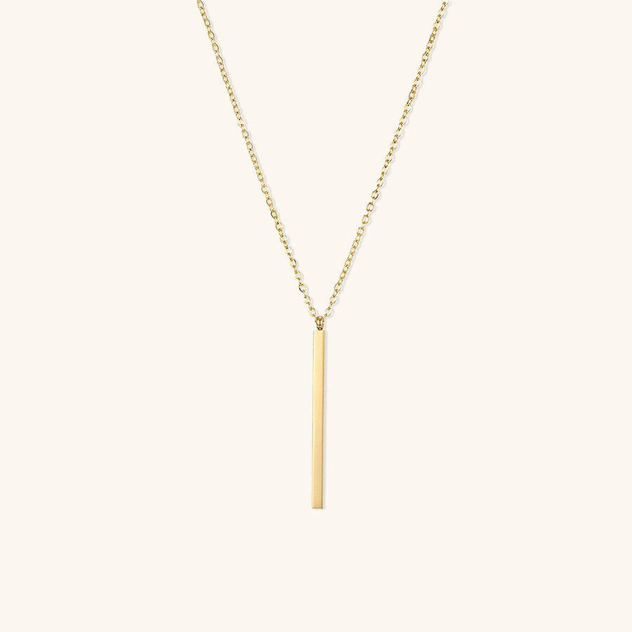 Allison Gold Bar Necklace