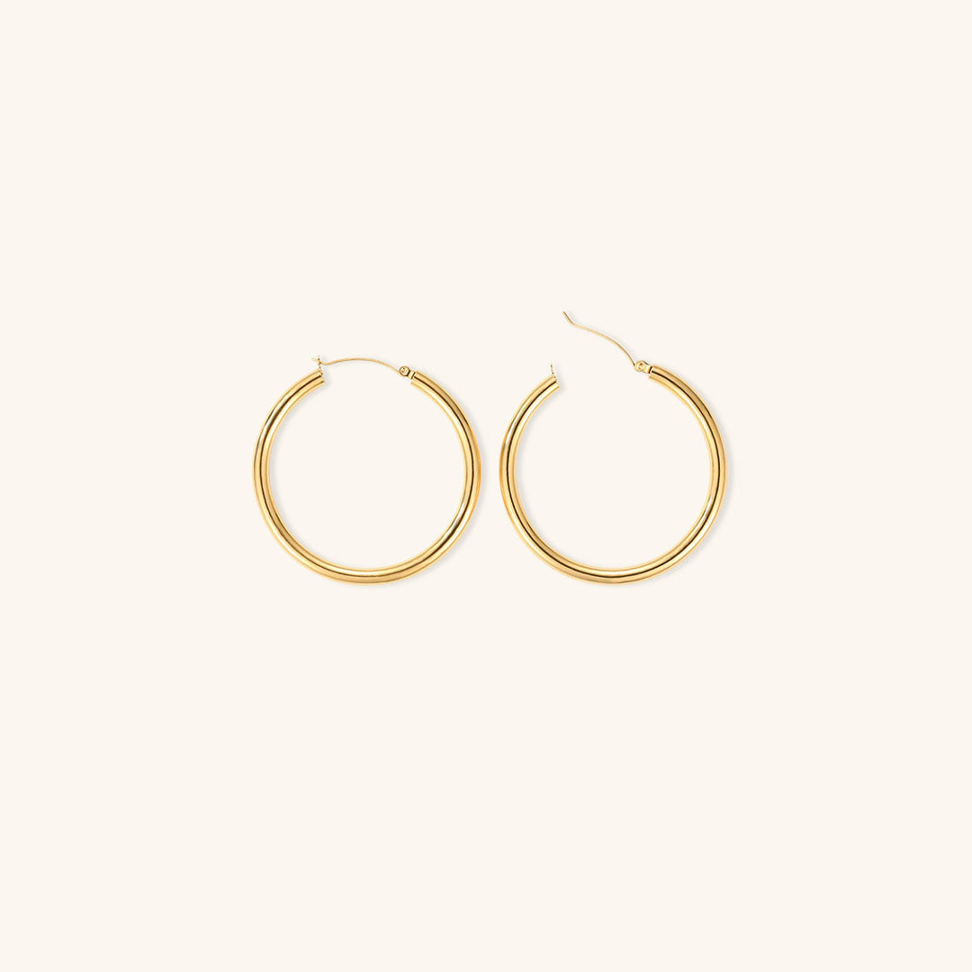 Broad Round Hoops (Set of 3)
