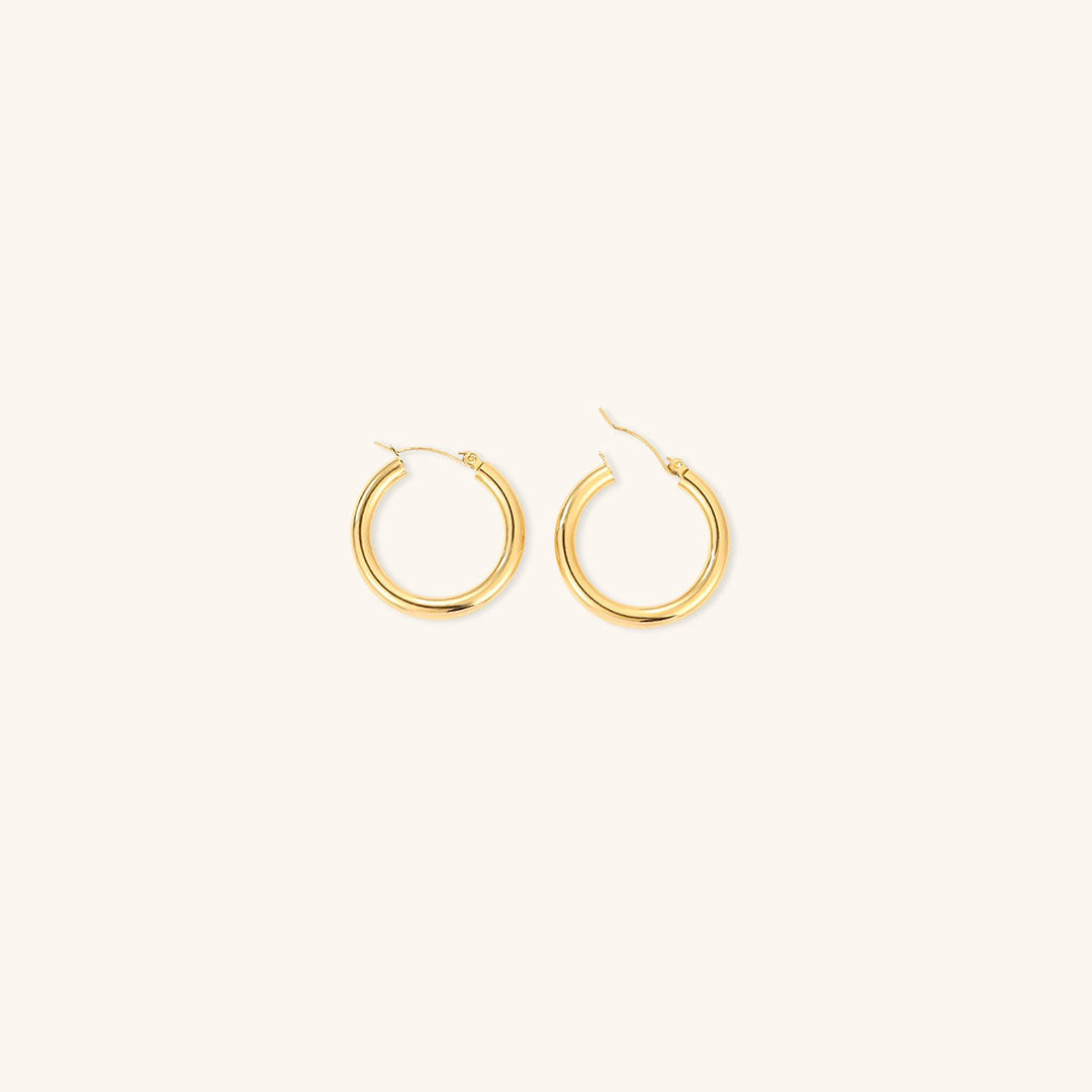 Broad Round Hoops (Set of 3)
