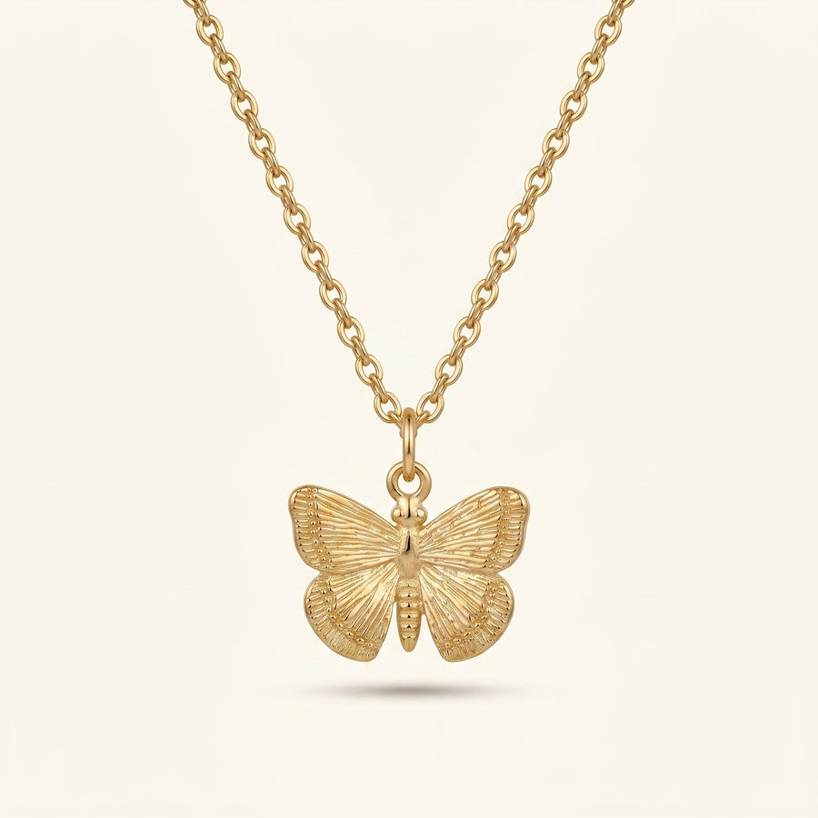 Butterfly Pendant Necklace