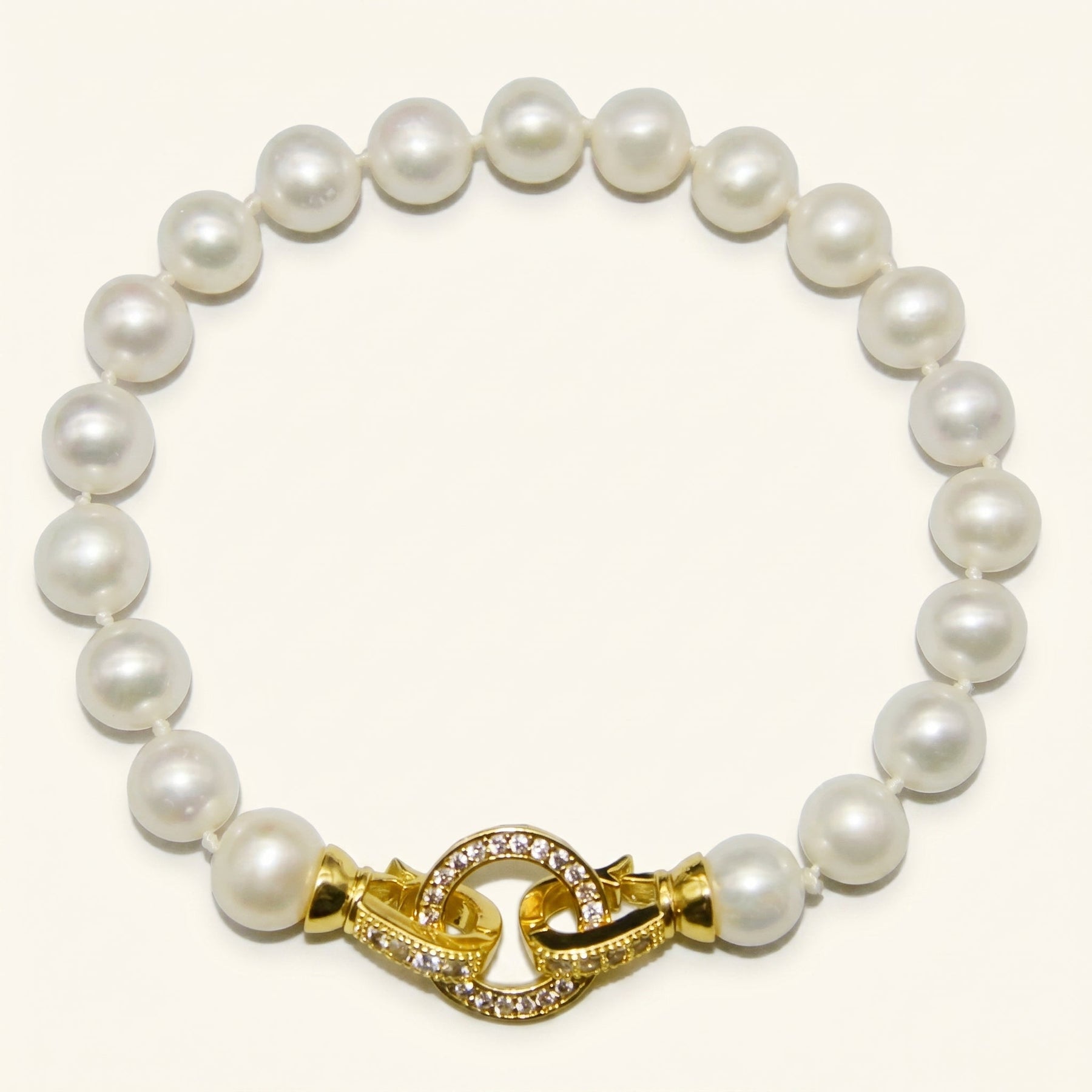 Cara Pearl Link Bracelet