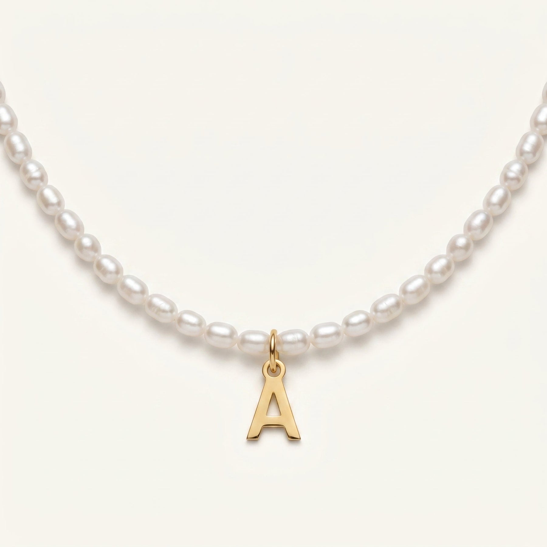 Lulu Bold Initial Statement Necklace