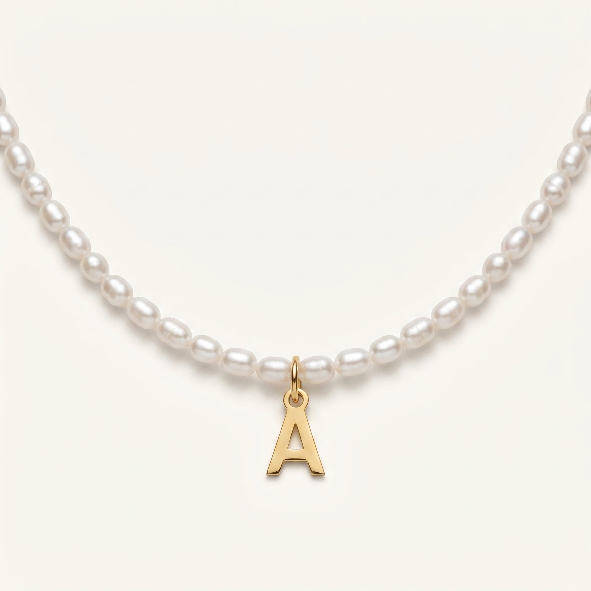 Lulu Bold Initial Statement Necklace