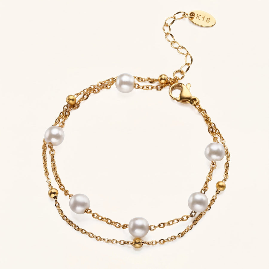 Freshwater Pearl Layered Bracelet