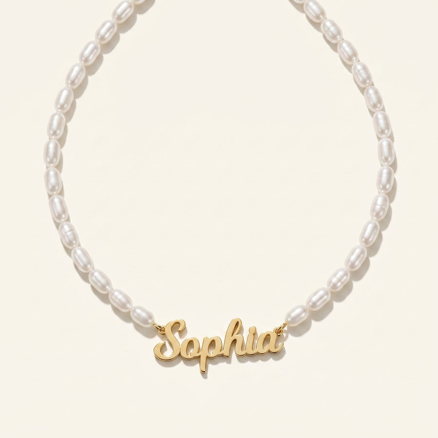 Your Name in Pearls