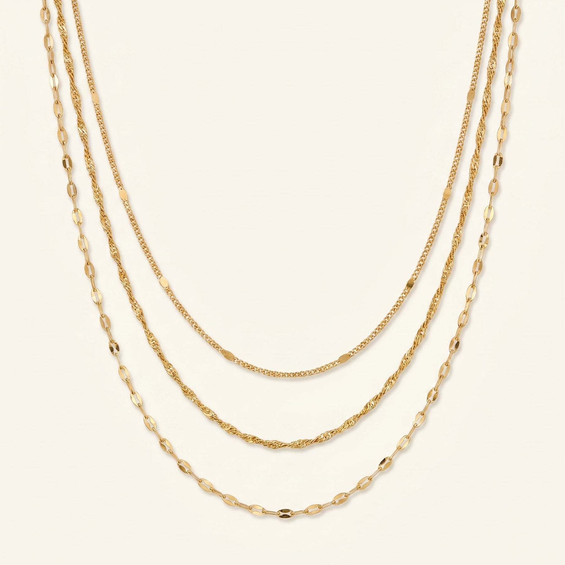 Qamar Twisted Amana Necklace