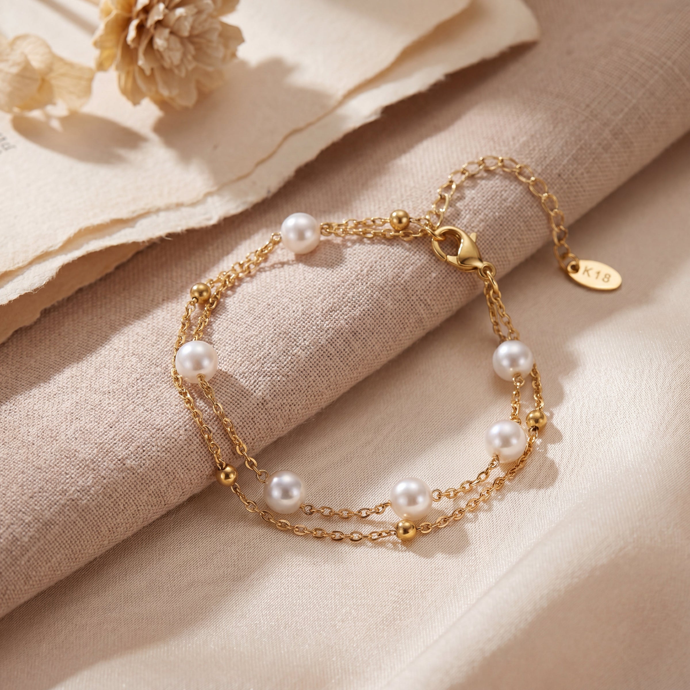 Freshwater Pearl Layered Bracelet