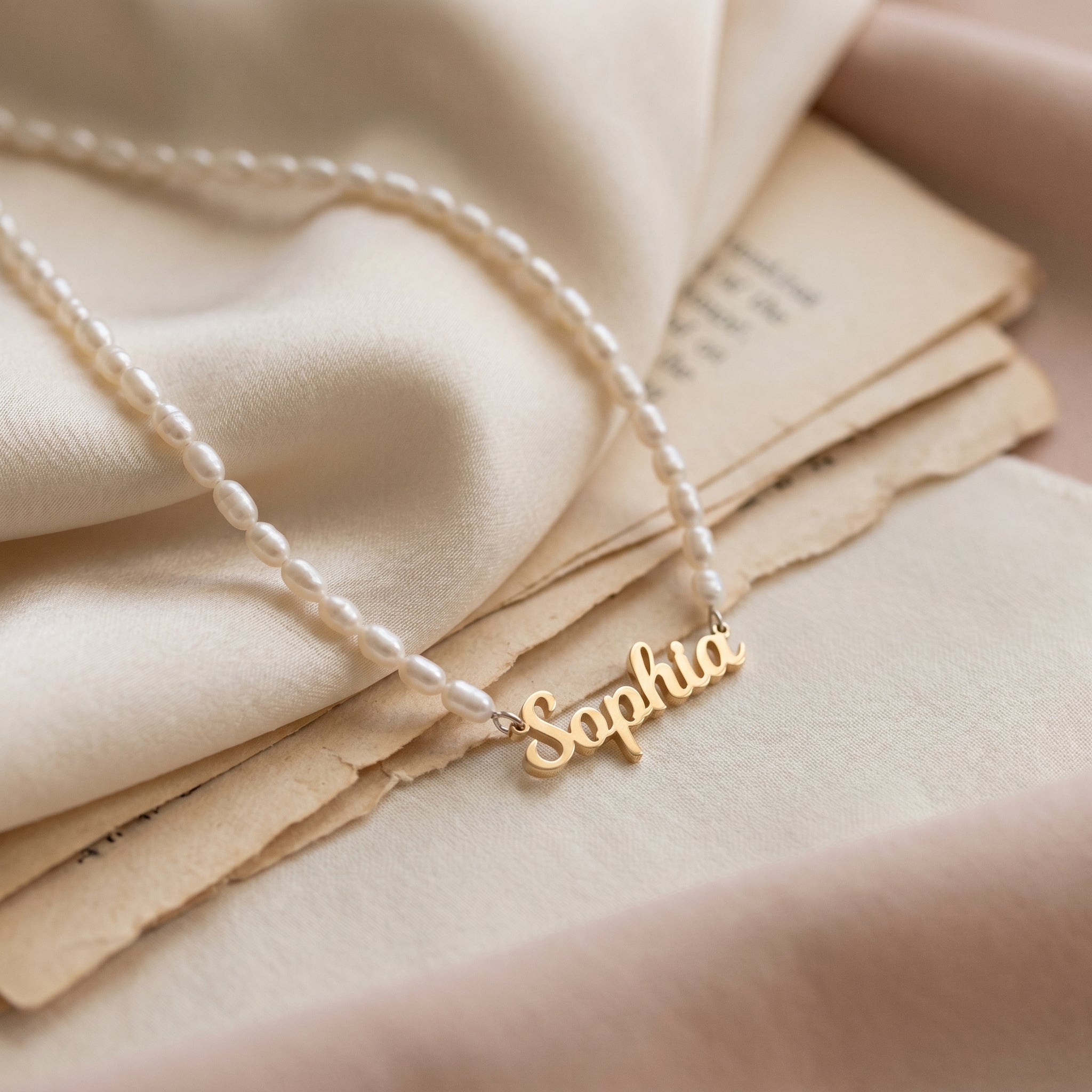 Your Name in Pearls