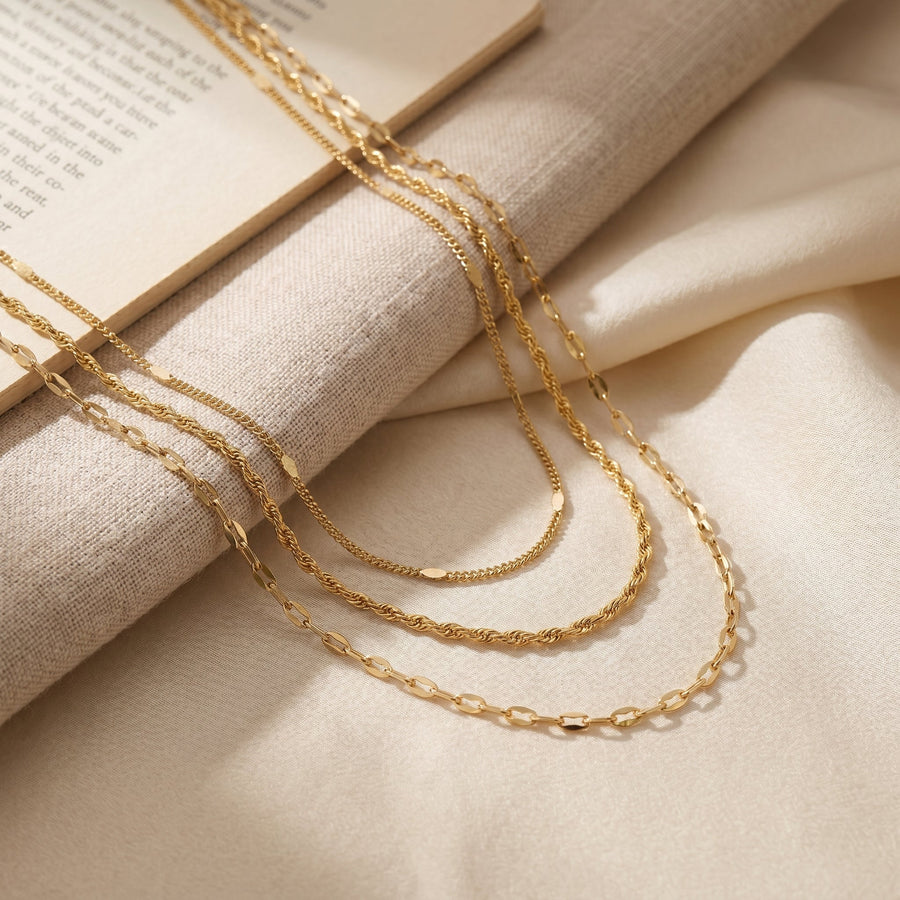 Qamar Twisted Amana Necklace