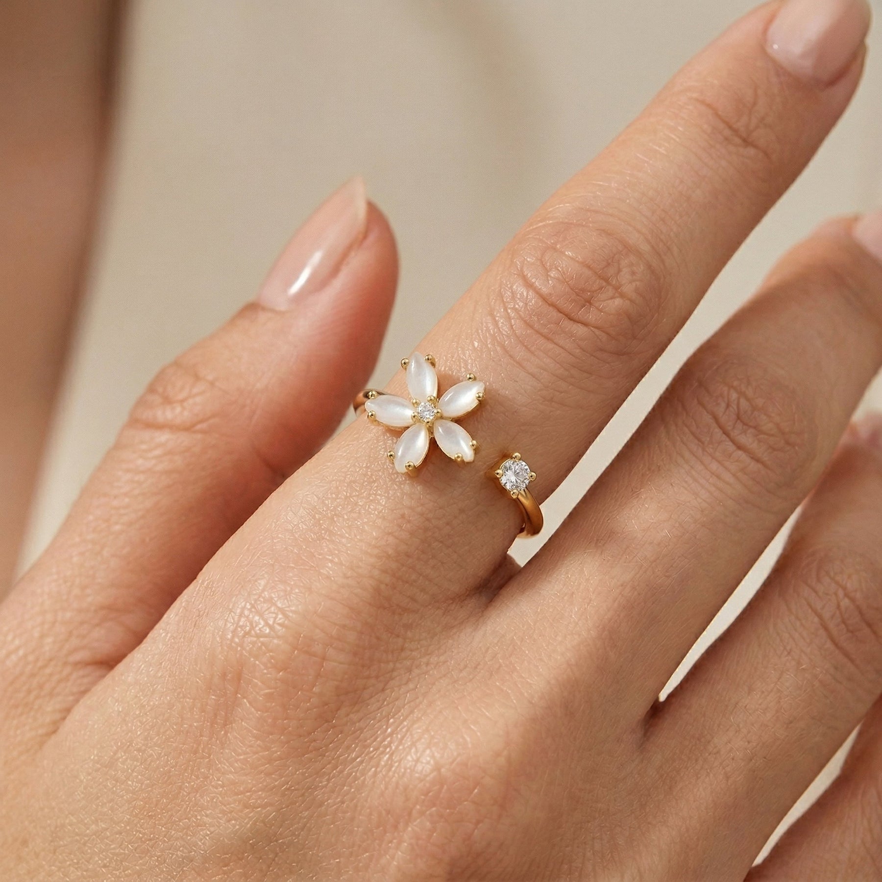 Qamar Faith and Bloom Ring