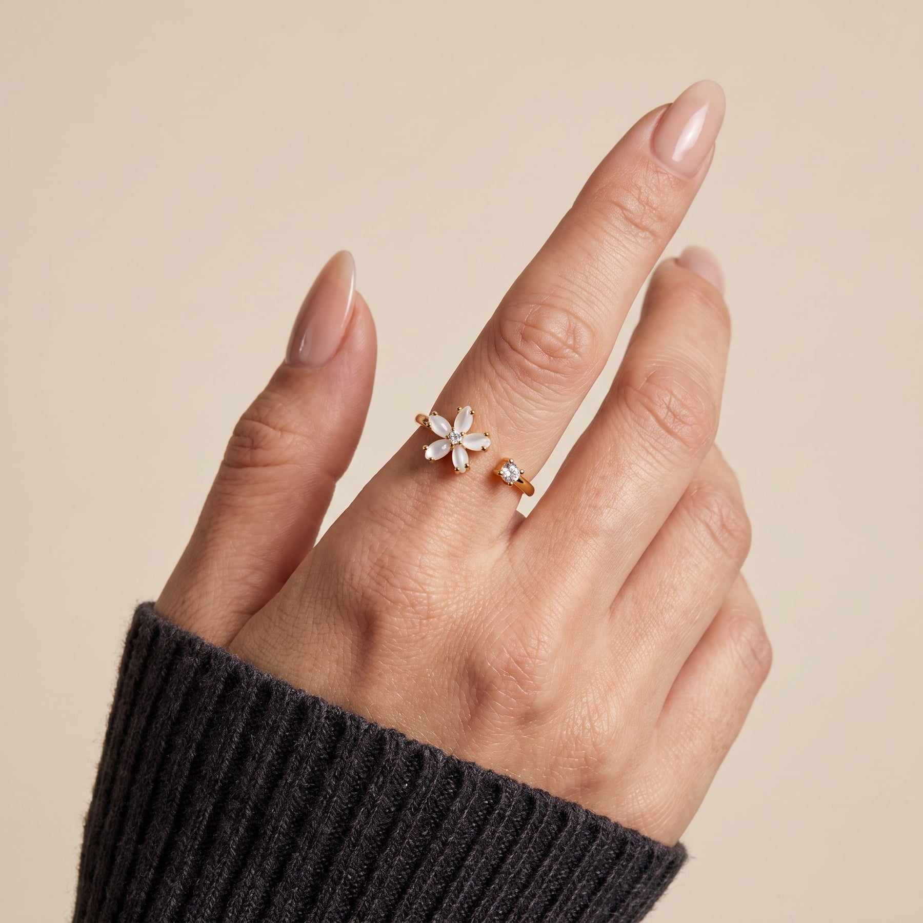 Qamar Faith and Bloom Ring