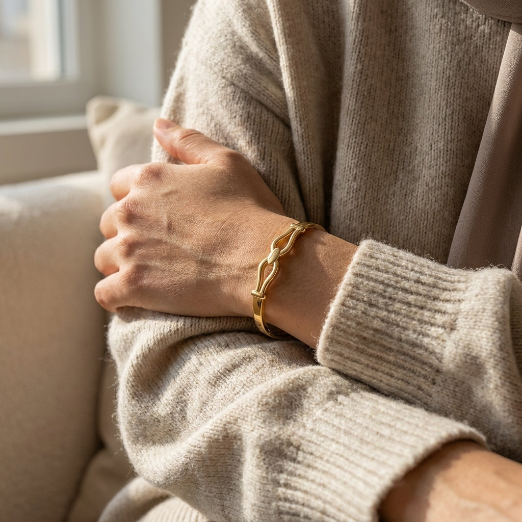 Felicity Gold Bangle