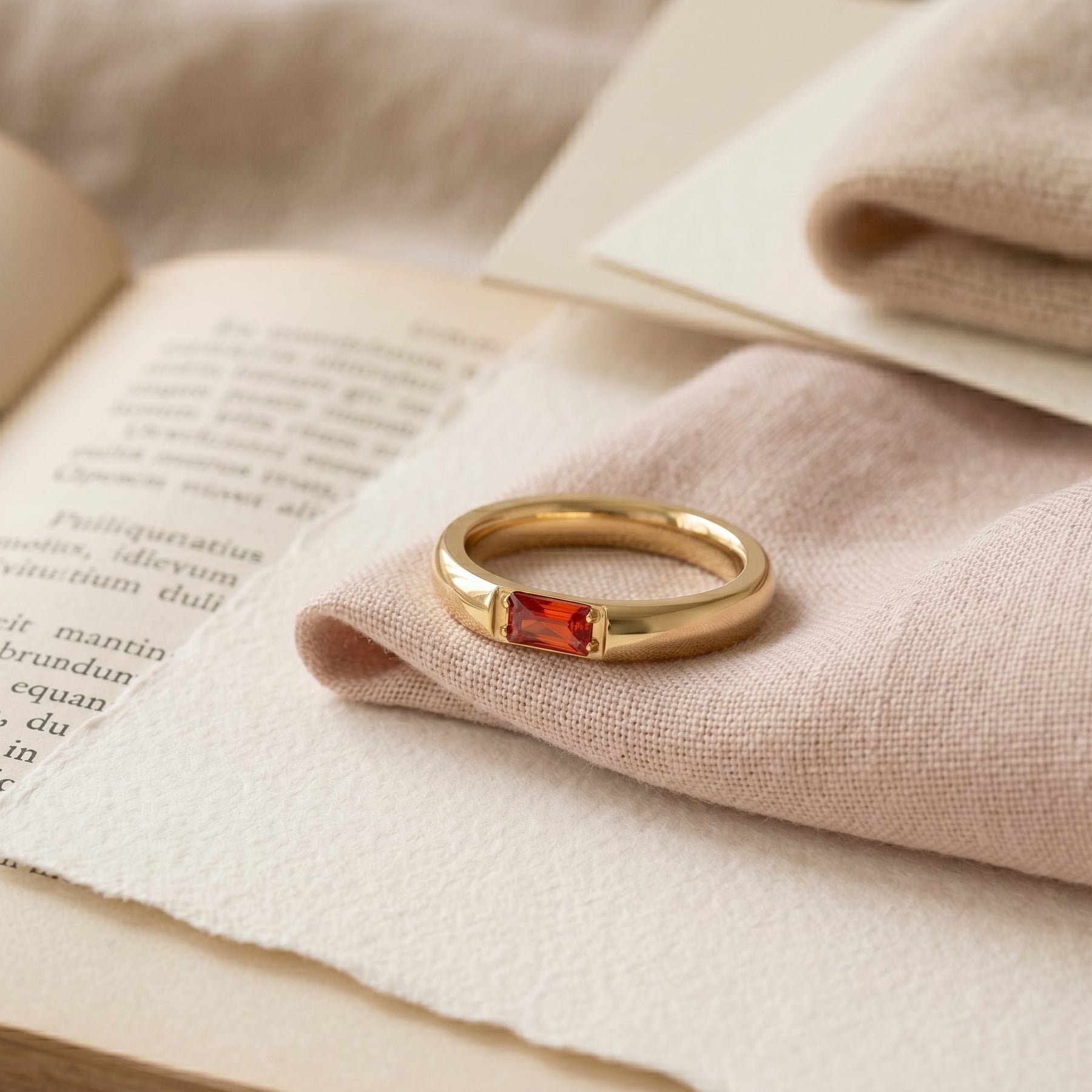 Baguette Band Ring