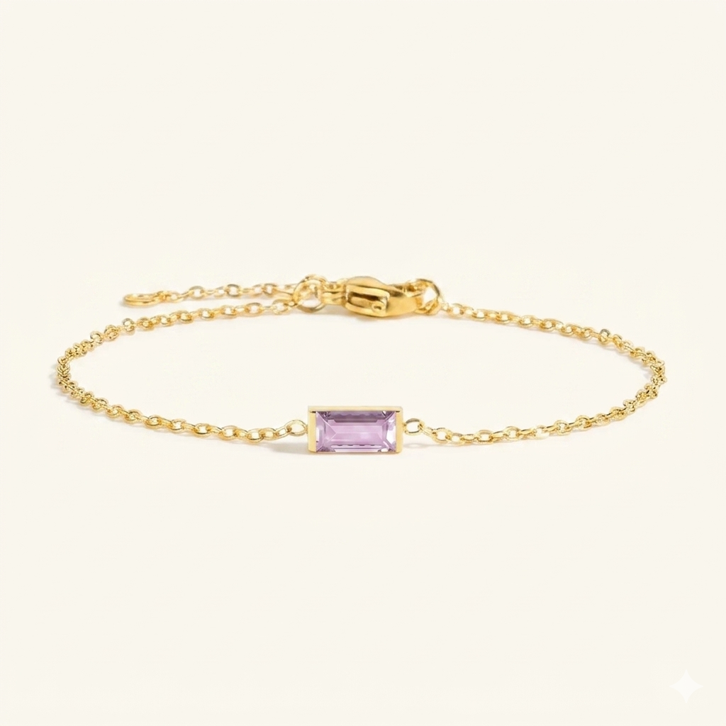 Qamar Rayhan Birthstone Bracelet