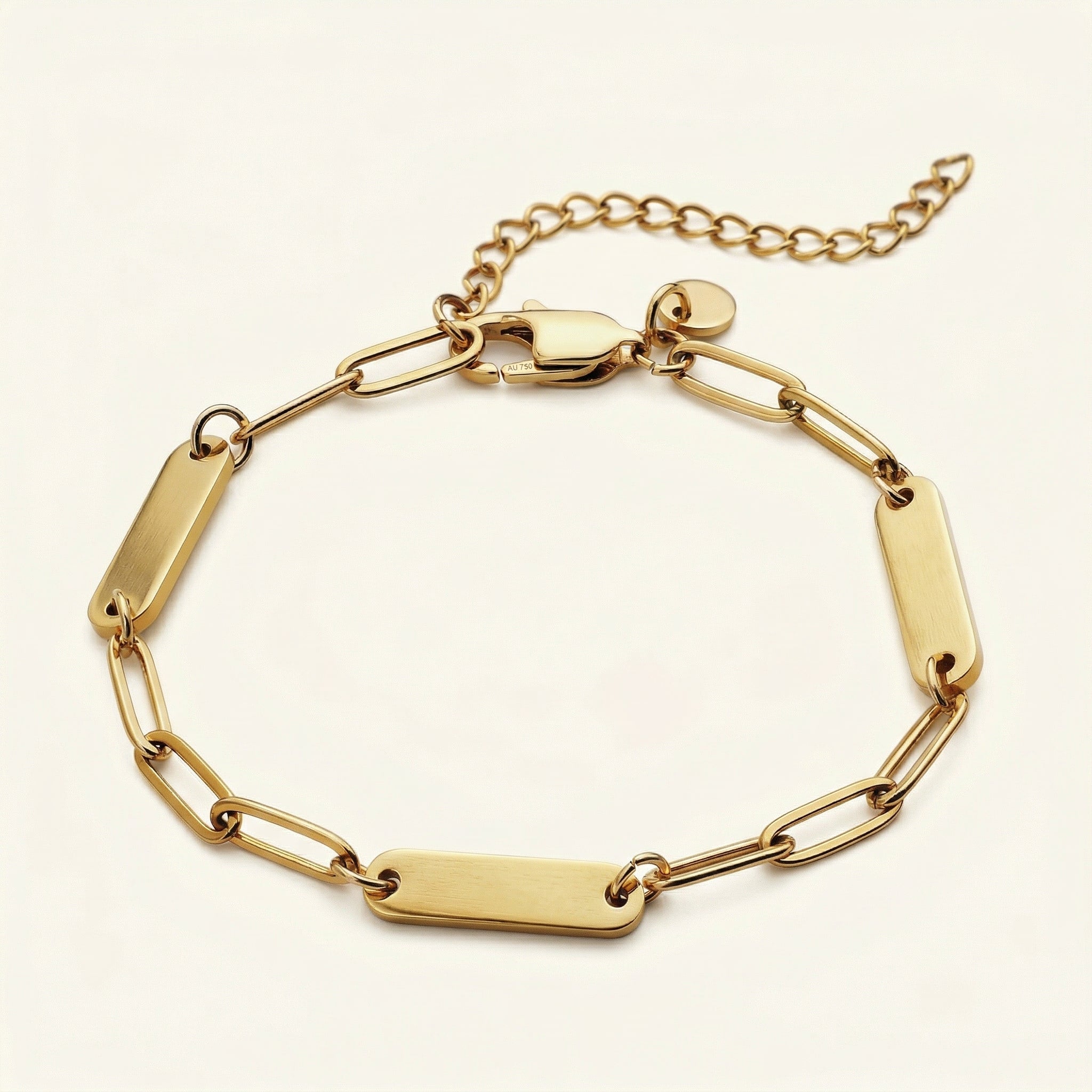 Hailey Gold Chain Bracelet