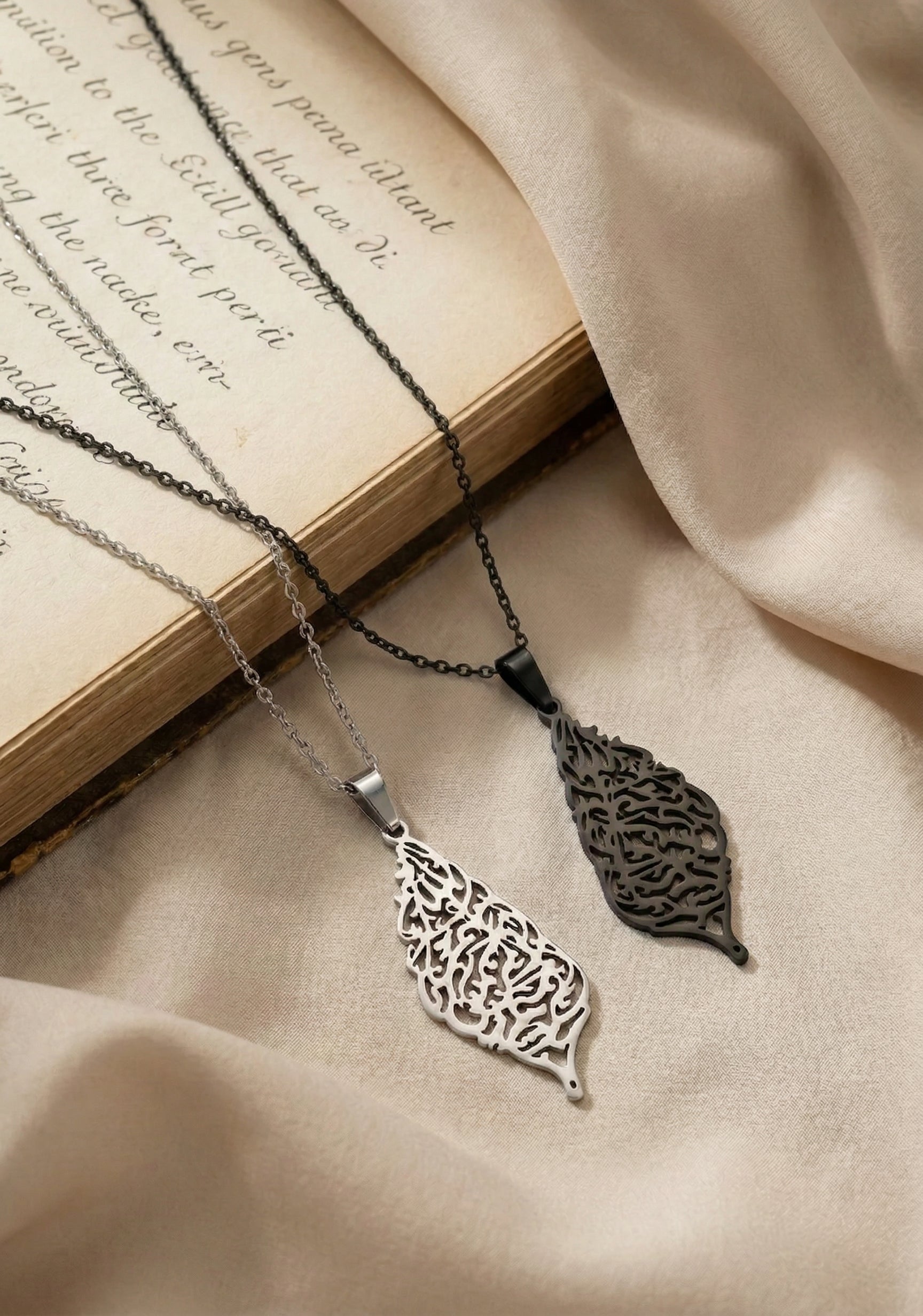 Bismillah Calligraphy Necklace for Men
