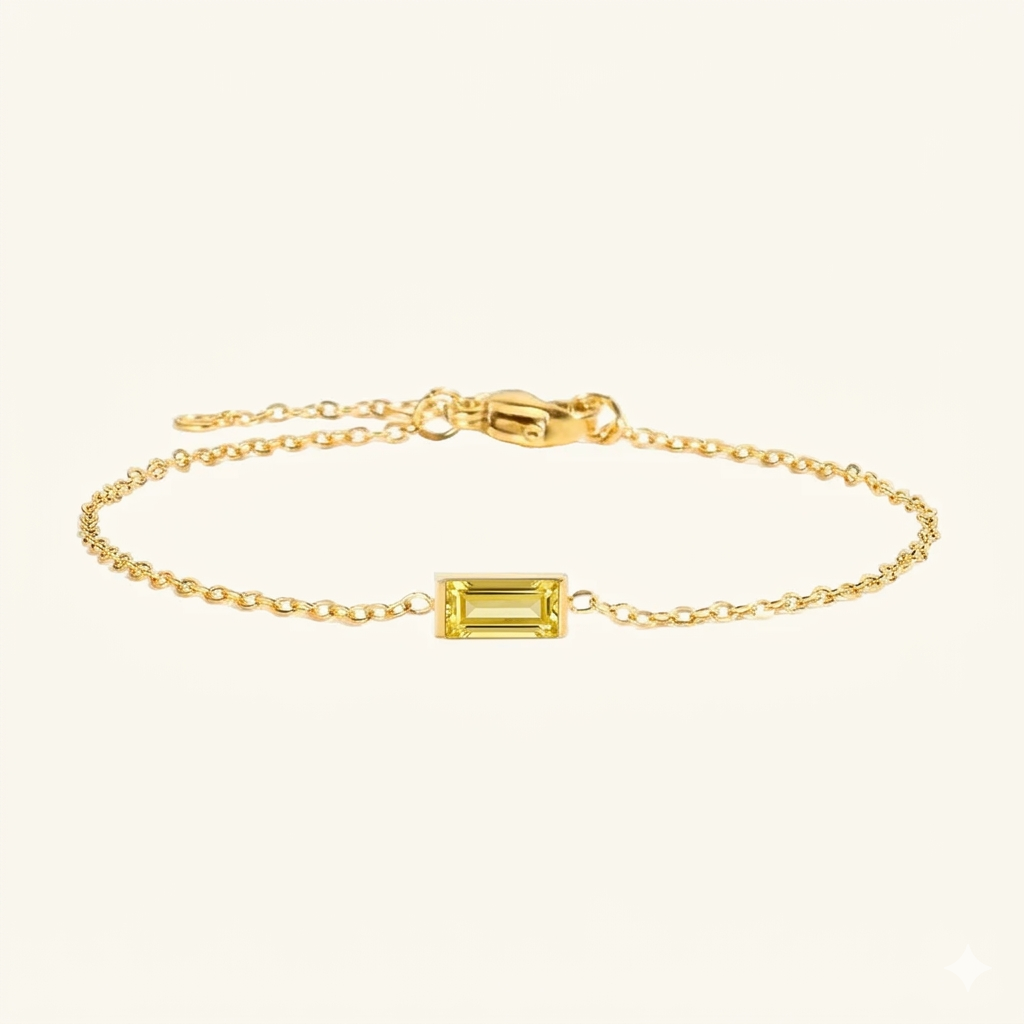 Qamar Rayhan Birthstone Bracelet