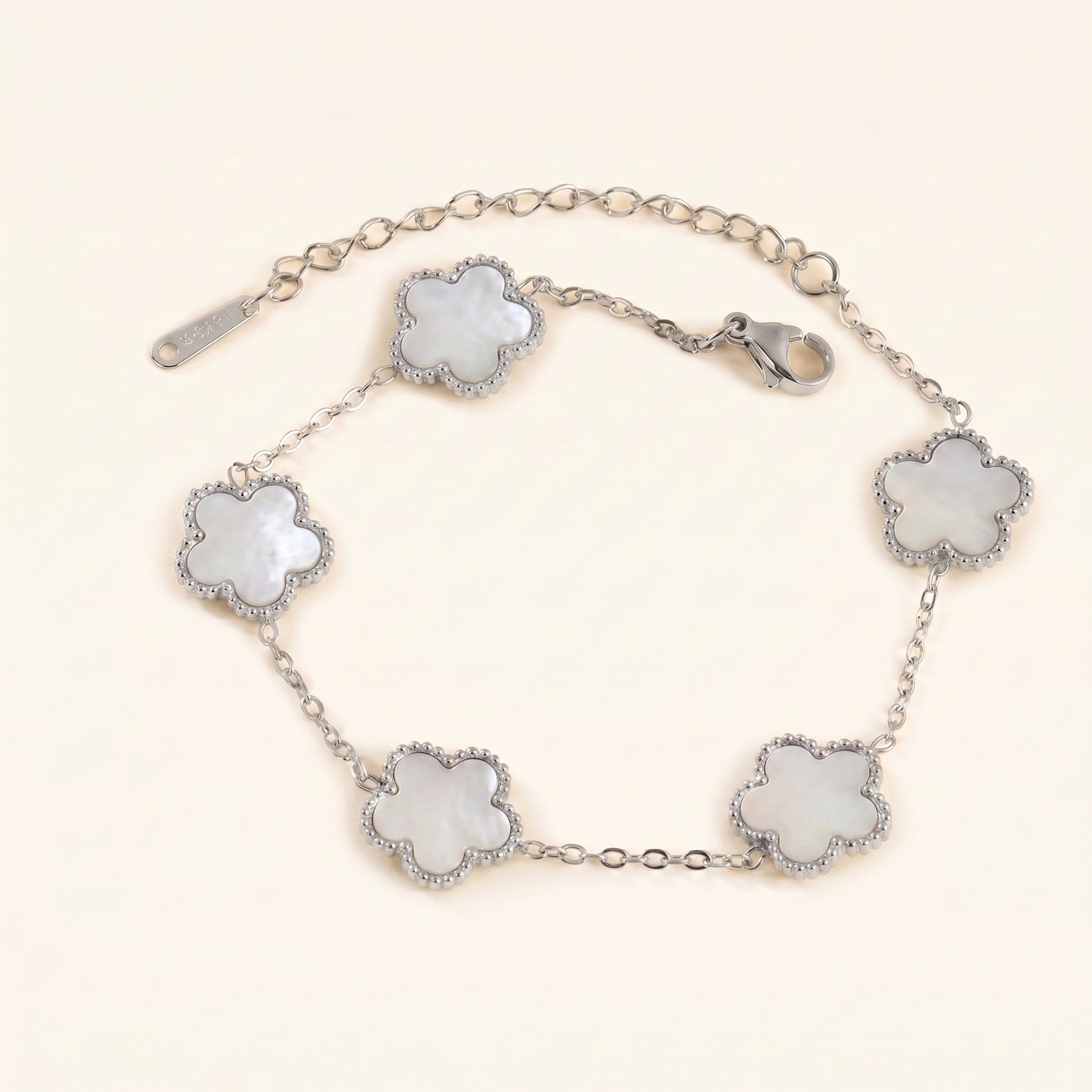 Silver Bloom Bracelet