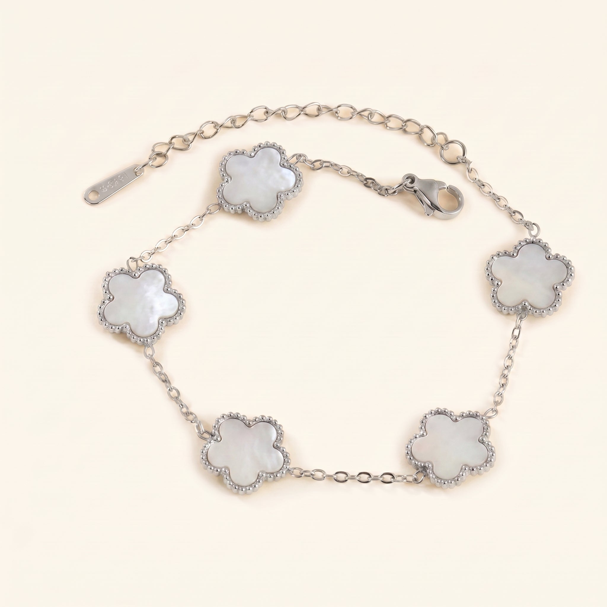 Silver Bloom Bracelet