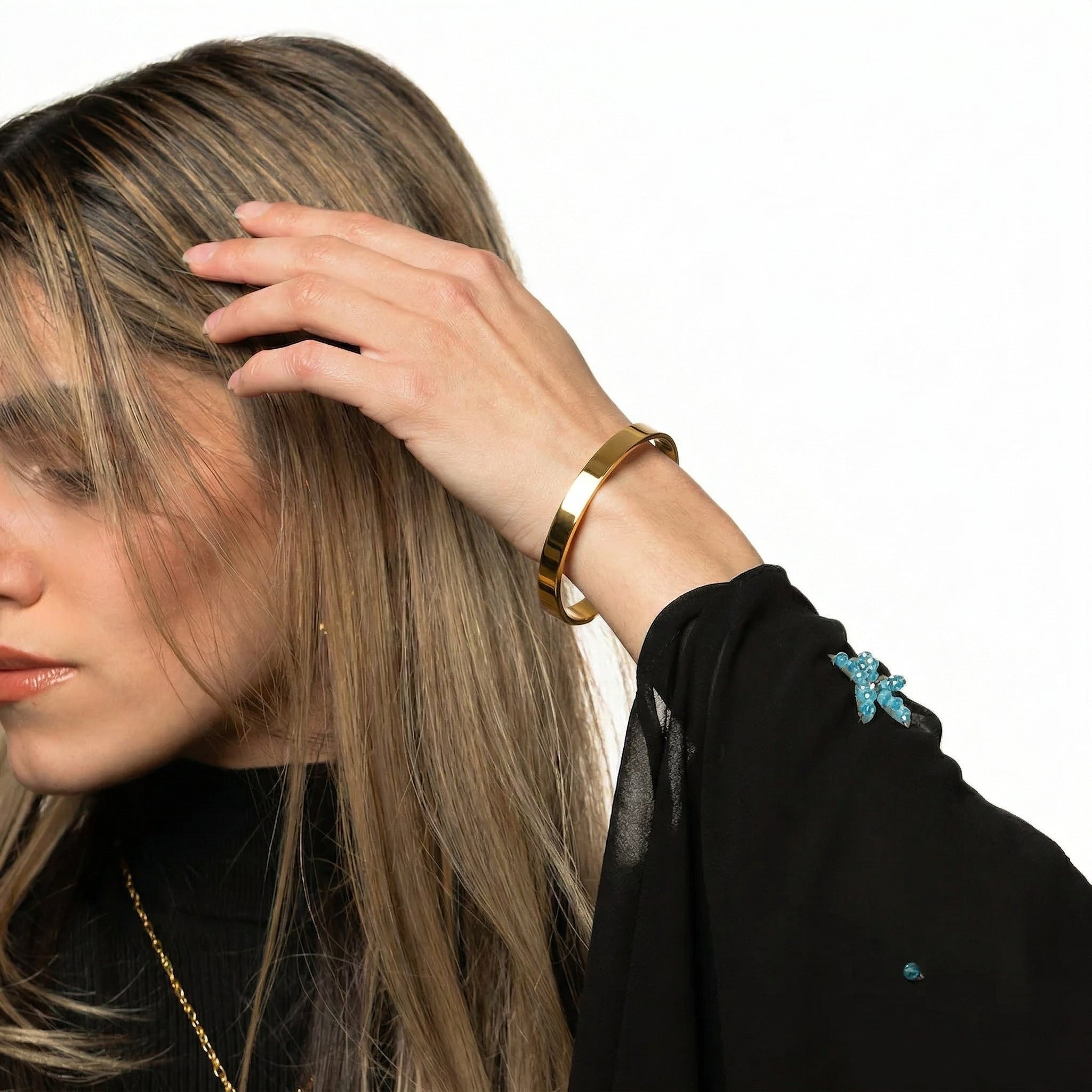 Qamar Dream of Gold Armband