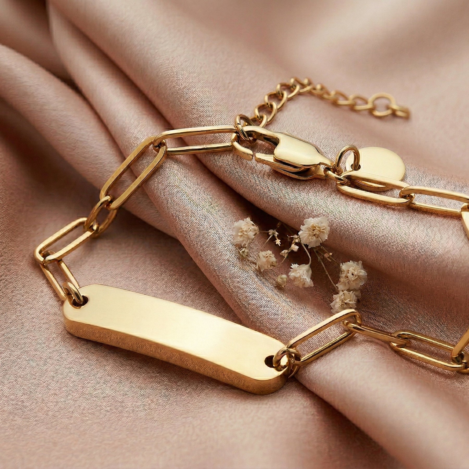 Hailey Gold Chain Bracelet